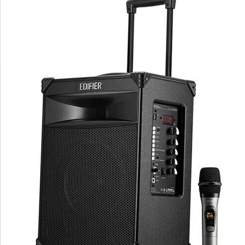 

Edifier D3-8s 8-inch Portable Bluetooth Trolley Speaker with Wireless Microphone