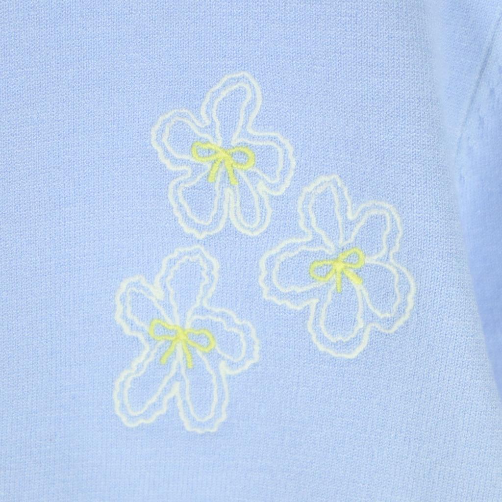 SNIDEL 25SS Floral Long sleeve Flower motif accent cardigan F SWNT252019 Women Used