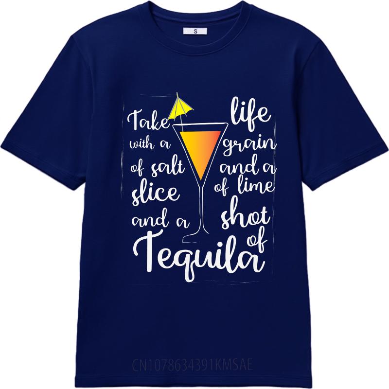 Anime Für Sie Sommer T-Shirt Mit Vorsicht genießen Und Mit Einer Limettenscheibe Und Einem Shot Tequila Kurzarm Neu Angekommen Rundhals