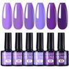 Nail Polish Gel Phototherapy Gel Purple Nail Polish