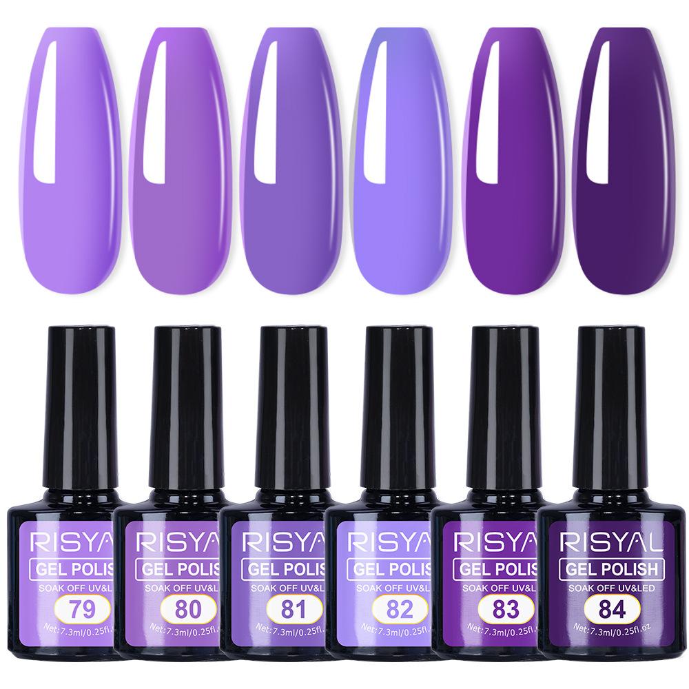 Nail Polish Gel Phototherapy Gel Purple Nail Polish