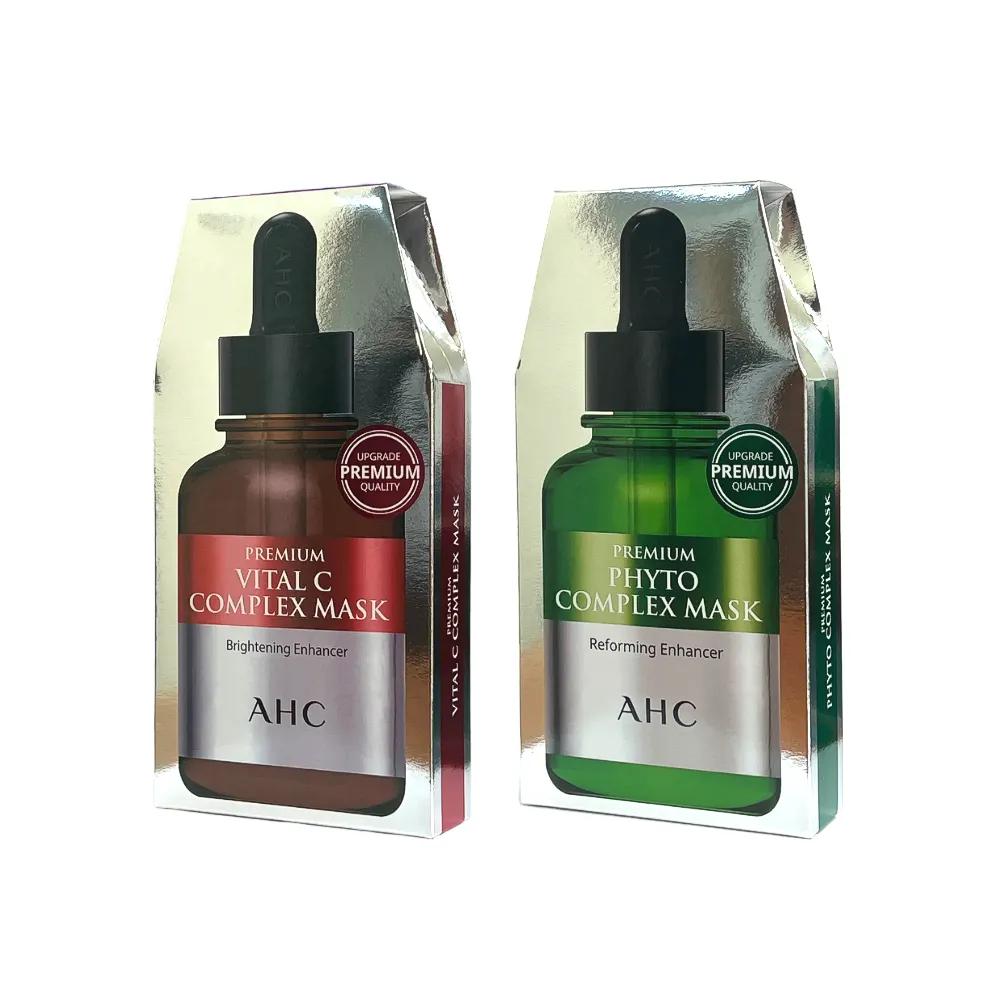 AHC Premium Complex Mask 27g (2 types), Vital C 5 sheets + Phyto 5 sheets