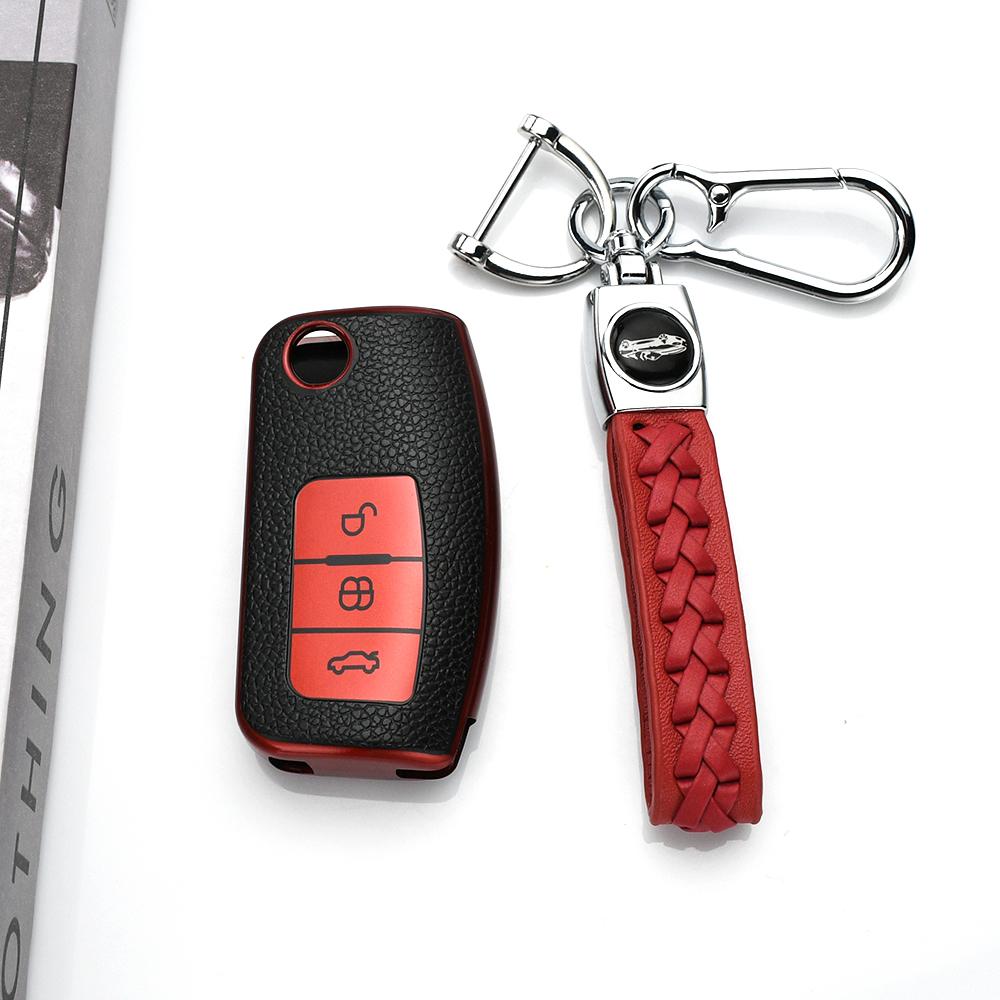 Keyless Car Key Case Cover Shell Fob Protector For Ford Fiesta Focus 2 Eco Sport Galaxy Ecosport Kuga Escape Falcon B-Max C-Max