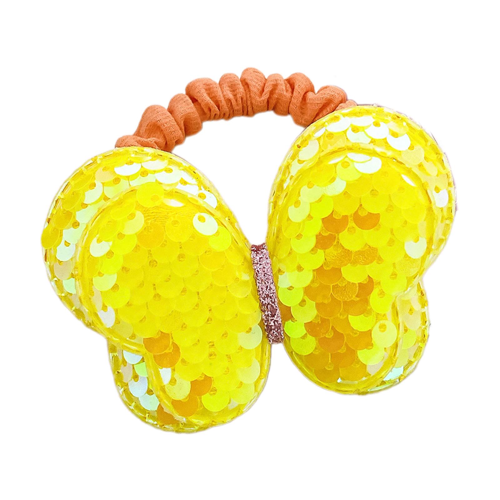 

Толстые скранчи для волос с пайетками 2000-х годов, элегантная резинка для волос, скранч, держатель для хвоста для женщин 7