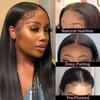 Front lace wig, black female medium length, fluffy natural fashion full hair cover