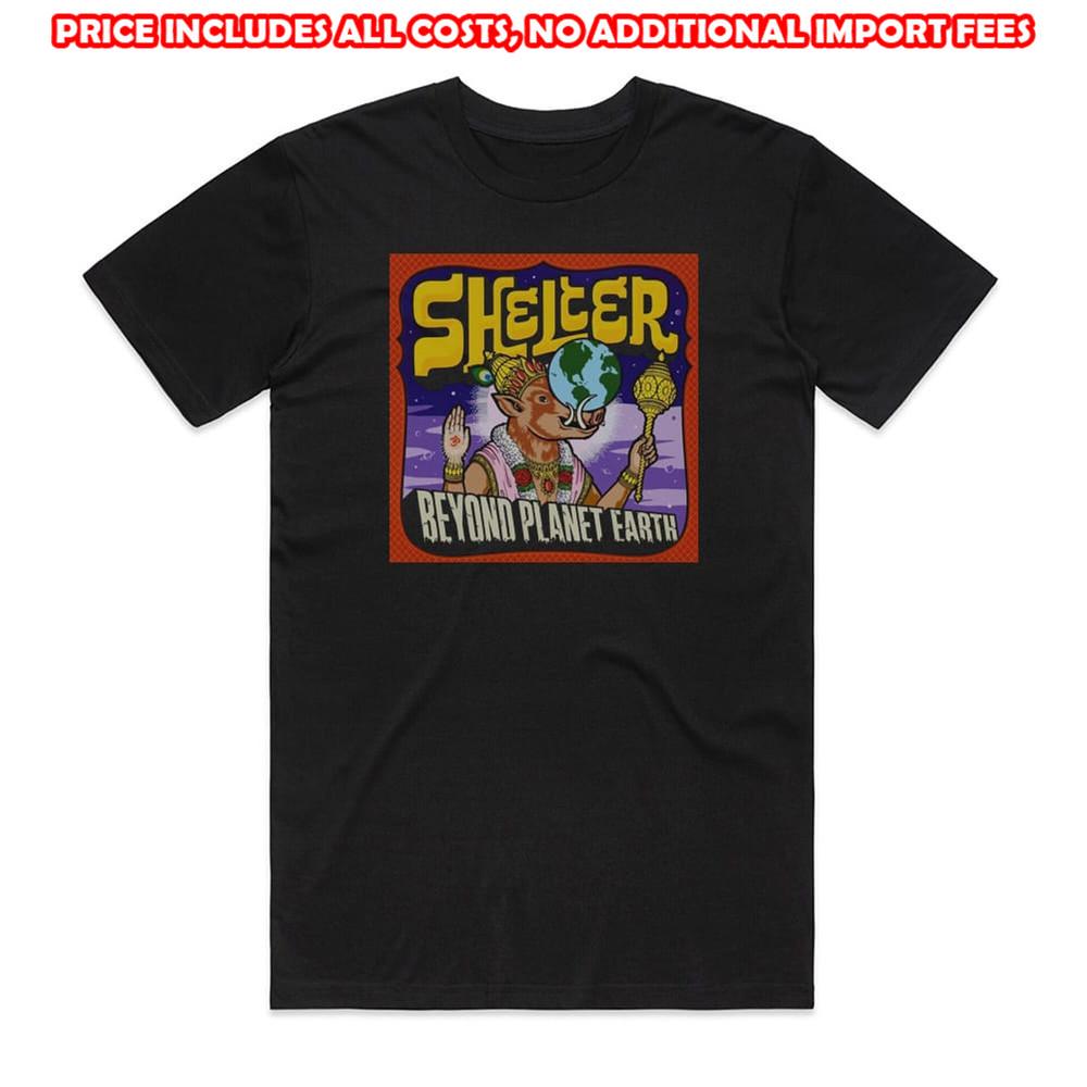 Shelter Band Beyond Planet Earth Album  S to 5XL SE404 Unisex T-Shirt XXXL