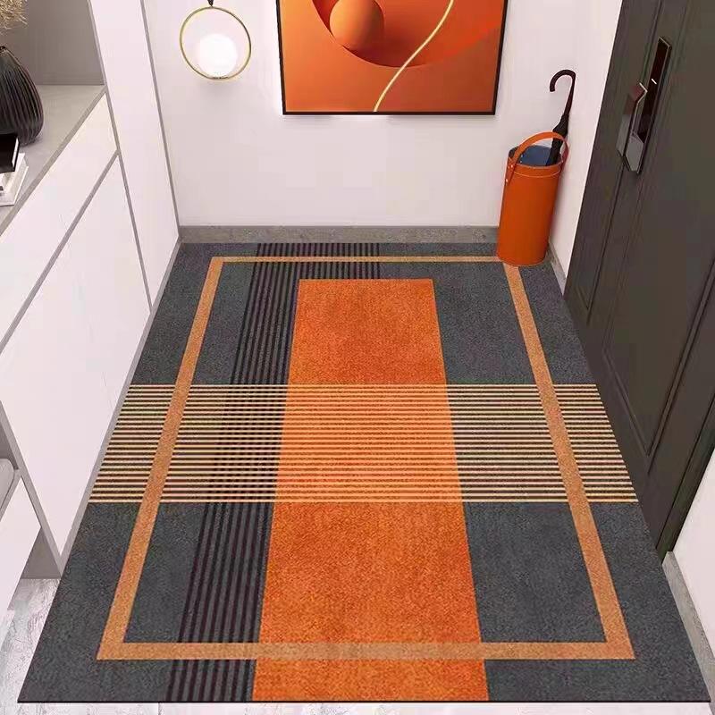 

Килимок Nordic Minimalist Crystal Velvet, килимок для домашньої ванної кімнати, килимок для вхідних дверей, килимок для ванної кімнати з абсорбентом і брудом для підлоги 160*230cm