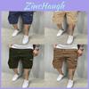 Casual Mens Cargo Shorts With Polyester Fabric For Summer Youth Fashion