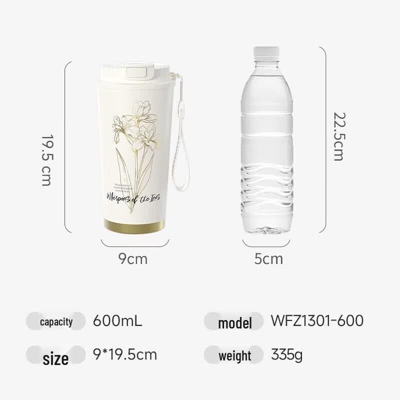 Изолированная кружка для кофе FUGUANG из нержавеющей стали 316L