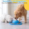 Bite Resistant Slow Feeder Dog Bowl Silicone Anti-Choking Slow Feeder Liquid Broth Feeding