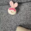 Baby Holding Toy For 0-3 Years Old, Cute Bunny Handmade Wool Knitting Toy