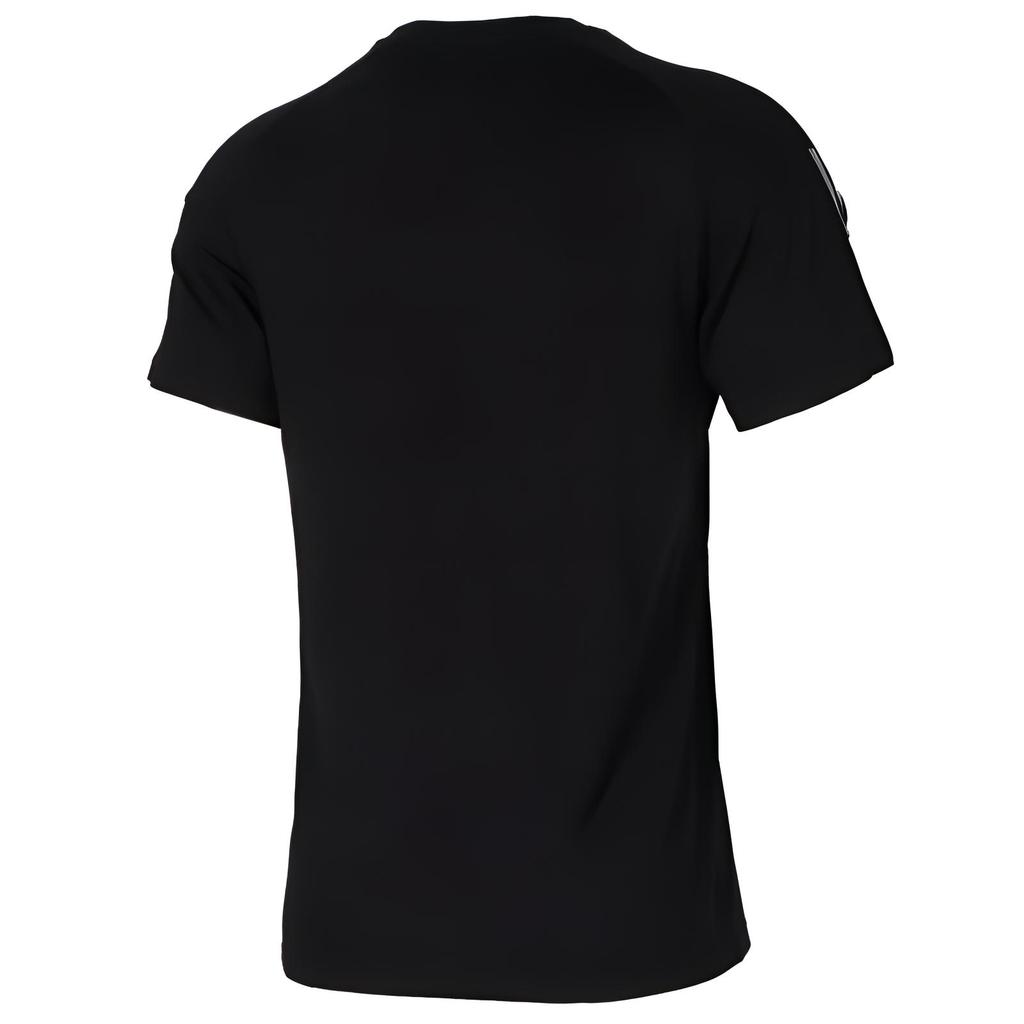 Adidas Solid Color Crew Neck Casual Short Sleeve Raglan T-Shirt Men Tops Black DM4274
