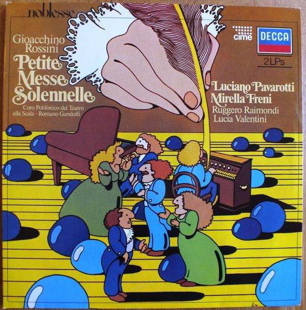 

LP Record ROMANO GANDOLFI CPRP POLIFONICO DE Rossini Messe Solennelle 648260 DECCA 1985 Germany Classical Used