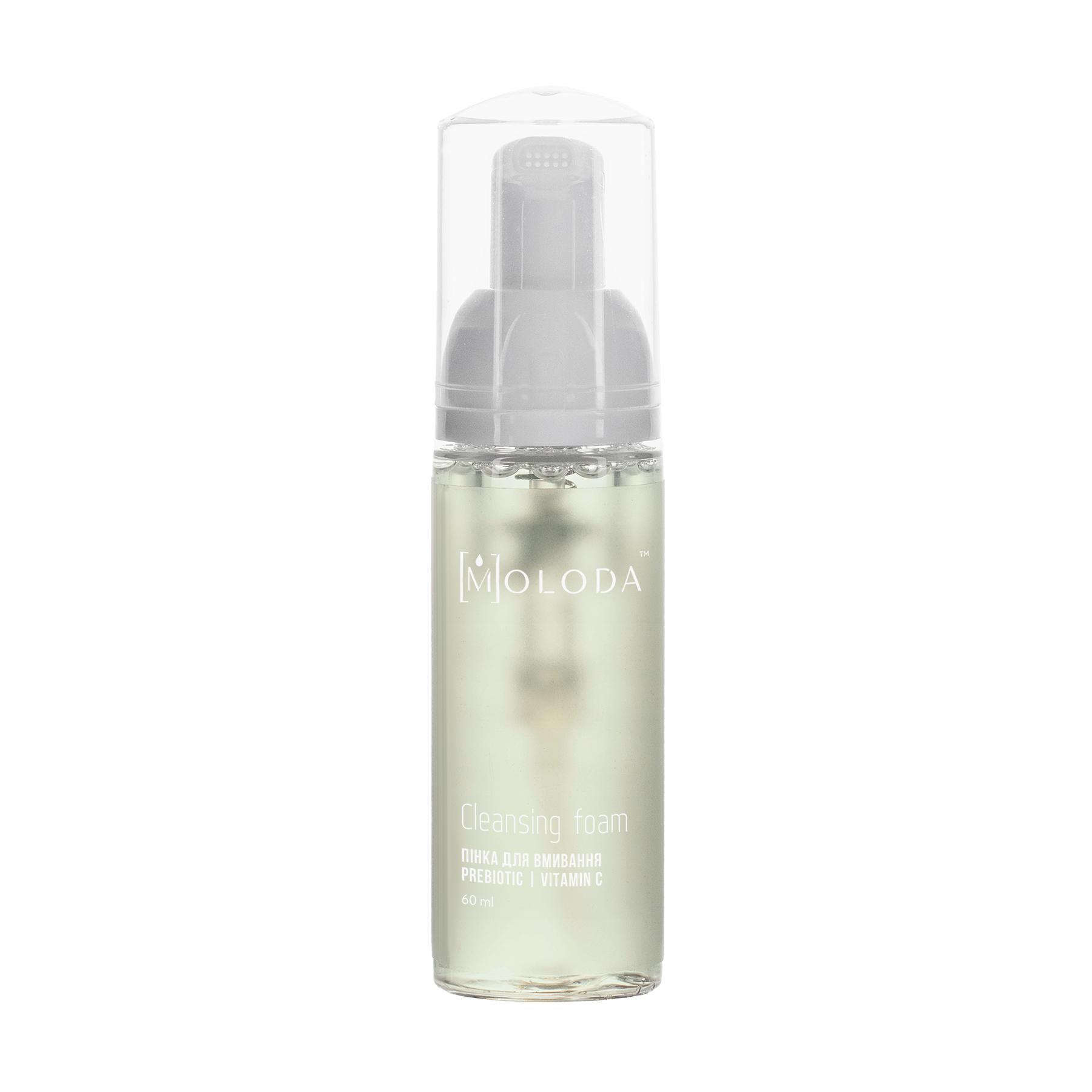 

Пенка для умывания лица Cleansing foam Prebiotics Vitamin C Moloda 60 мл
