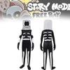 Unisex Halloween Cosplay Skeleton Jumpsuit For Creative Stage Performances And Events