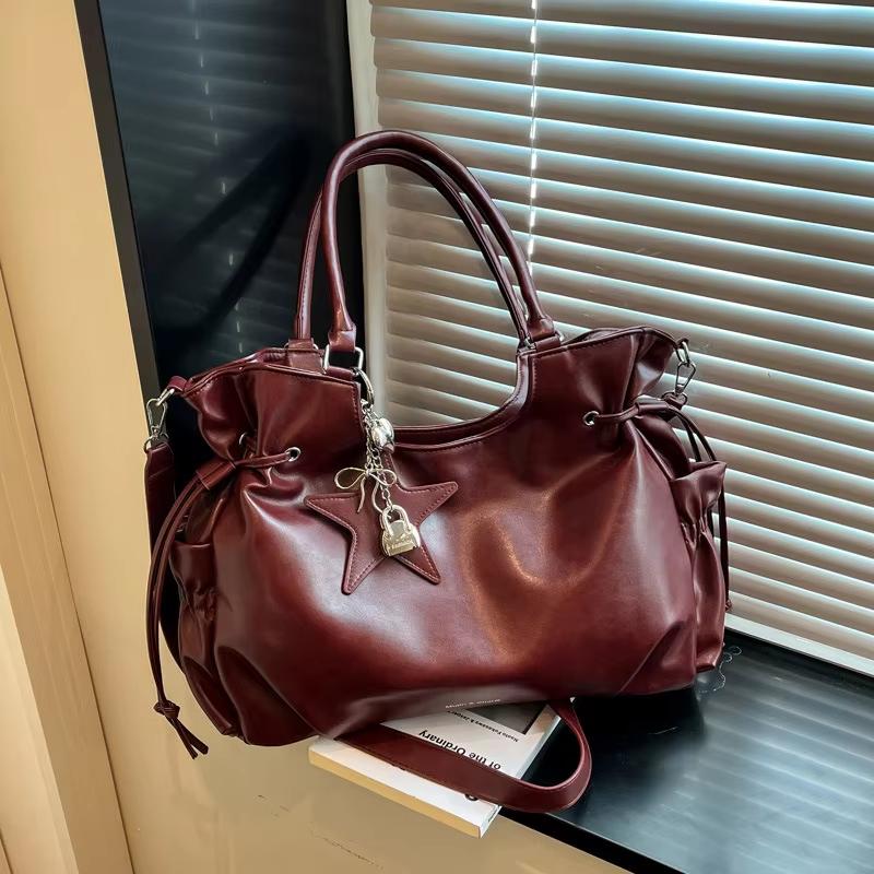 Borsa a Tote da Donna di Grande Capacità in Stile Retrò, Borsa a Spalla/Crossbody Elegante e Casual Premium Multi-Utilizzo per Lavoro, Shopping, Uso Quotidiano