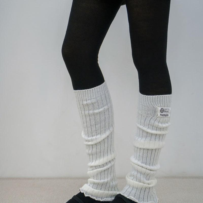 

meminn comodo гетры волнами 3 цвета Komodo Leg Warmer (Cream)