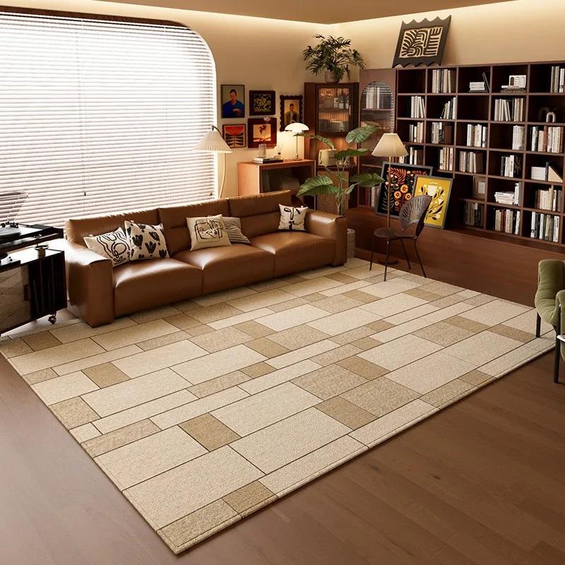 Modern Geometric Carpet Mat Rug Hexagon Clover Pattern Minimalist Home Decoration Floor Mat Home Bedroom Decor Rug Carpet