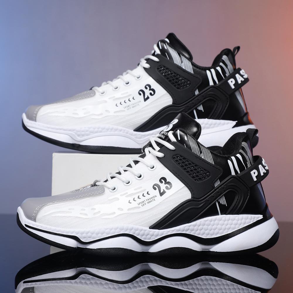 

Breathable dad shoes 2024 new men s shoes spring platform sports shoes trendy outdoor basketball shoes casual shoes men 39