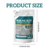 Cement Filler Sealant 500ml Liquid Sealant Concrete Crack Filler Waterproof Heavy Duty Sealing Glue Penetrating Adhesive