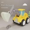 Children's Inertia Construction Vehicle: Small Excavator Model Toy