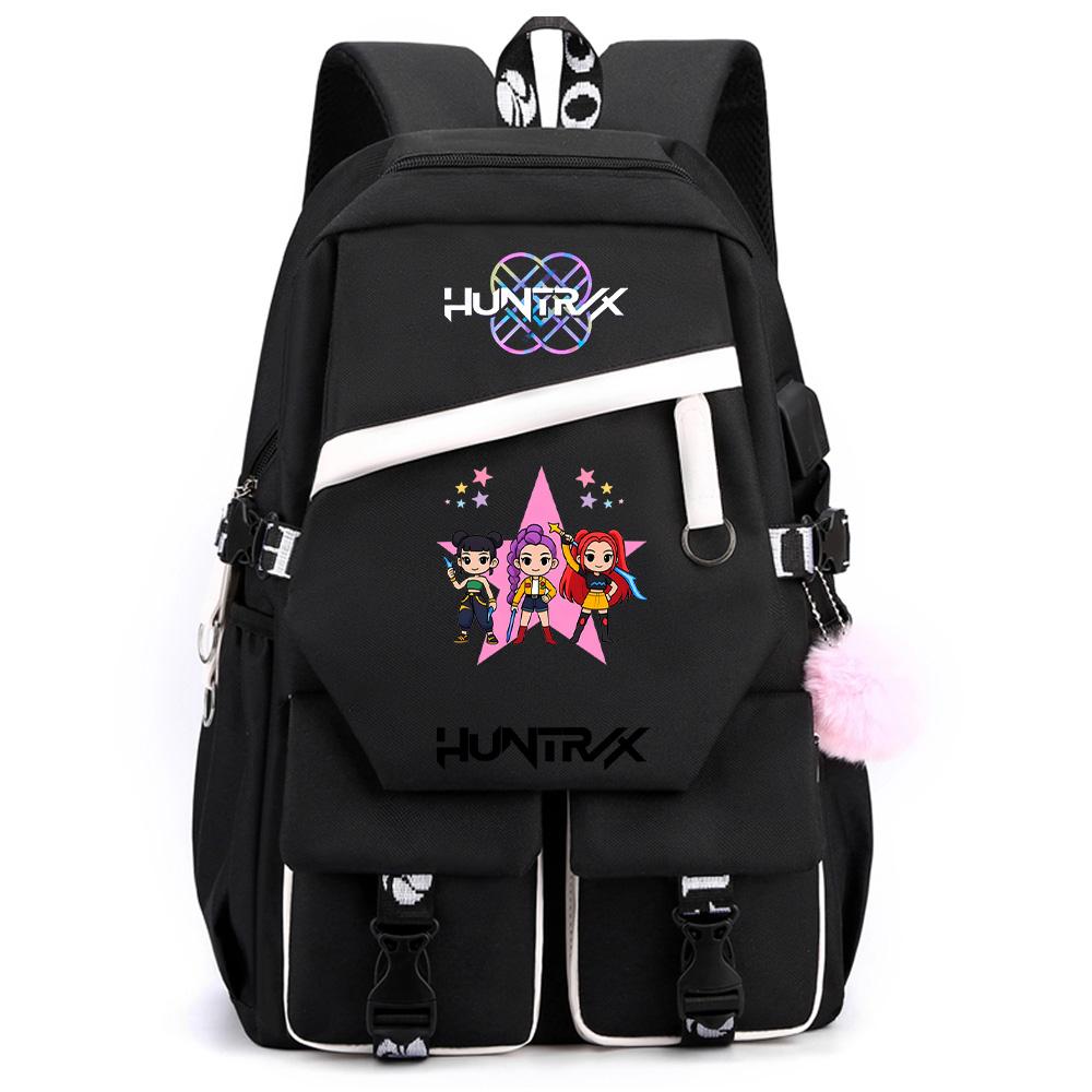 Anime Printed Large Capacity Backpack for Teenger Student Girl Boy Schoolbag Bookbag Women Waterproof Travel Bag Gift