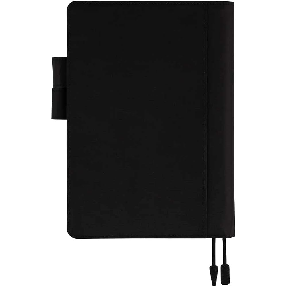 Hobonichi Notebook Cousin (A5) Notebook Cover Colors/Black x Clear Blue