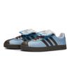 Adidas Neo Vl Court 811 Manufacturing, Maris Sal Milk Coffee Low top Skateboard Shoes Unisex Blue Brown ID6015(Team80-)