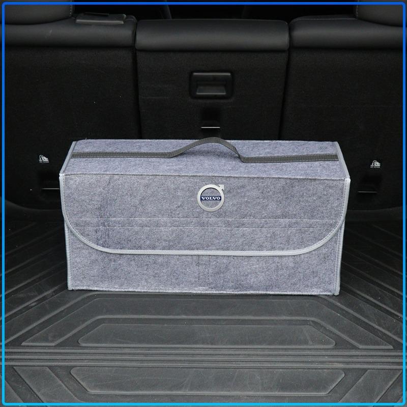 Car Trunk Large Capacity Sundries Storage Box Organizer Bag Tool Case For Volvo Rdesign XC90 S60 XC60 V70 S80 S40 V50 V40 V60 C30 S70