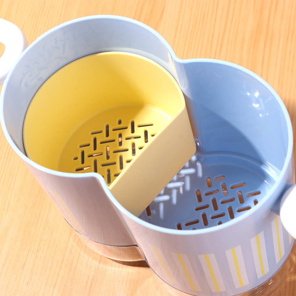 Odnímatelný úložný box na hůlky Plastový odkapávač na nádobí pro domácnost