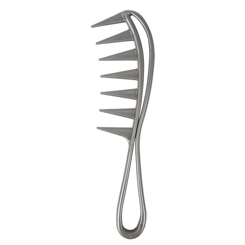 Wide Tooth Shark Plastic Comb Curly Hair Salon Hairdressing Comb Massage For Hair Styling Tool for Curl Hair