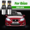 2 buc Semnalizator Mod Dublu+Lumină de Zi Accesorii LED DRL Pentru Seat Ibiza 1993-2019 MK2 6K MK3 6L MK4 6J 6P MK5 KJ