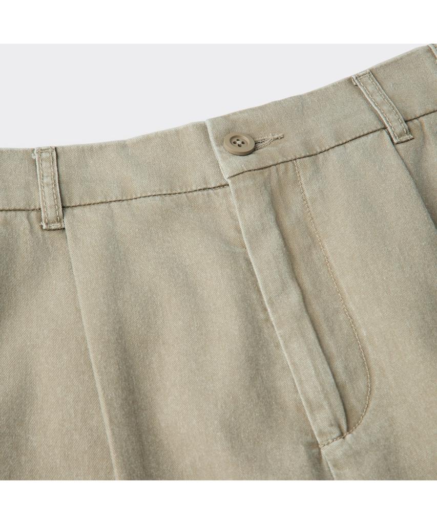 Keoseuuteommellou [Vincent] Beige Cotton Dyed Shorts Cwpam26491Bex