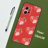 Strawberry Case For Xiaomi Redmi Note 13 10 11 12 14 15 Pro Plus Cover For Redmi 15C 15 14C 10C 12C 13C