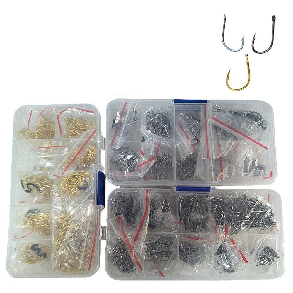 KKII Black Hook Set Fishing Tackle Set Fishing Gear Fishing Accessories