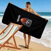 Style: Emblem beach towel Portable for travel soft swim Outdoor pool towel seaside Outdoor picnic beach mat beach towel beach Comfort