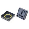10A Weatherproof Outdoor Power Outlet 10A 250V Electrical Socket with Flip Cover for Caravans RV