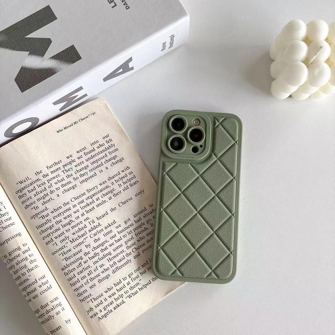 

Новый чехол для телефона с ромбовидной сеткой для iPhone 11/12/13/14/15 iphone 11 Pro