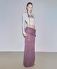 Sculpter 2Way Shawl Maxi Dress Deep Wine