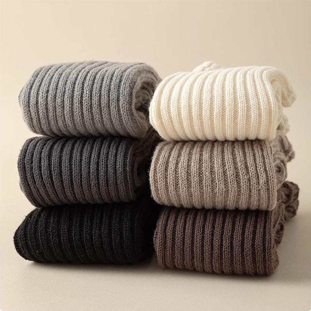 Cute Sweet Lolitas Knitted Socks Knitting Long Stockings New Boot Socks  Autumn Winter