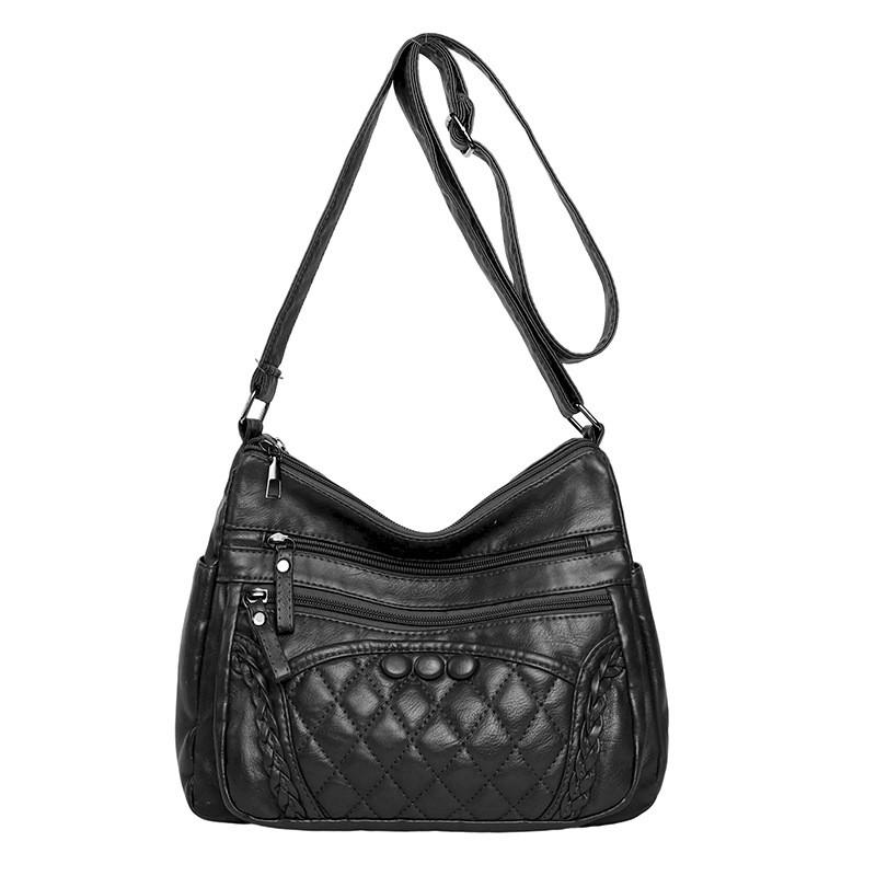 IELGY Fashionable All-Match Large-Capacity Shoulder Messenger