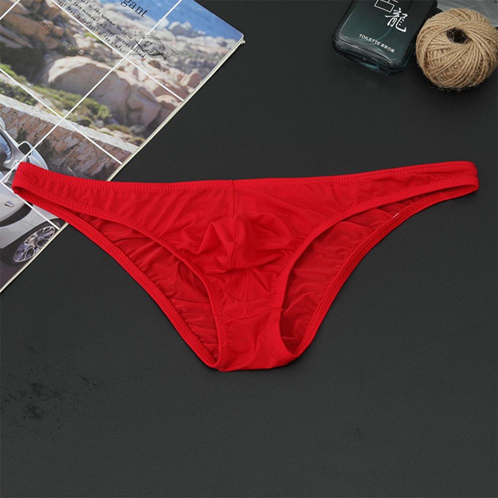 Men\'s Brief Male Underwear Mens Panties Milk Silk
