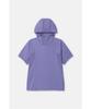 Koolongseupocheu Women'S Air Dot Hybrid Hooded Short Sleeve T-Shirt Jktcm26352Lpp
