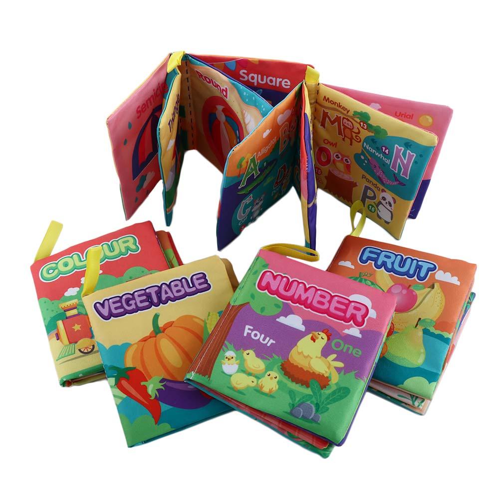 Develop Cognize Infant Early Learning Enlightenment Book Educational Toys Cloth Books Baby Books
