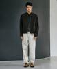 Mood Inside Paneled High Suede Biker Jacket_Brown