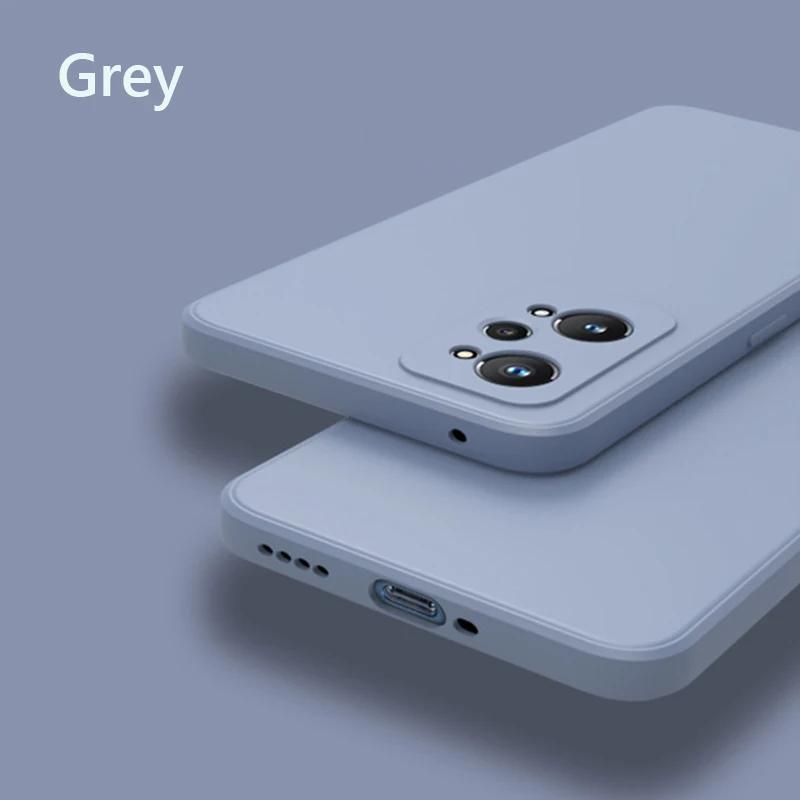 For Realme GT Neo 2 3 3T Case ShockProof Liquid Silicone Soft Cover On For Realme GT2 Pro Neo2 Neo 2T 5G Phone Case Coque Shell