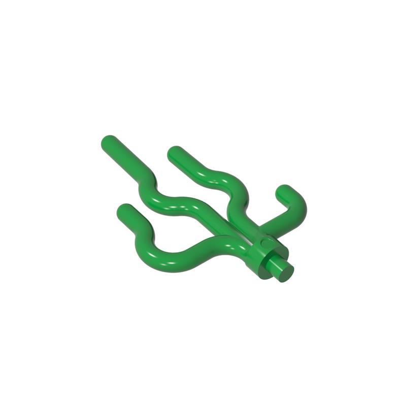 50g/46ST 30093 Plant Zeewier Boombladeren Bouwsteen Moc Werken Met met Brick Doe-het-zelf Kinderspeelgoed 50g-46pcs groen