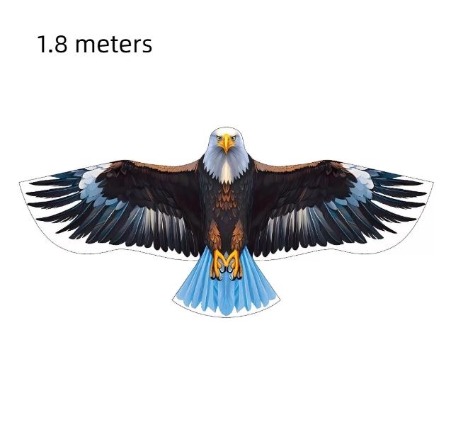 1 Piece Outdoor Fun Sports Bird Repelling Kite 1.2/1.55/1.6/1.65/1.8 Meters Easy To Fly Eagle Kite For Kids Or Adults