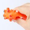 Vinyl Sounding Big Thorn Dumbbells 16.5cm Pipi Tao Pet Dog Bone Grinding Teeth Cleaning Dog Training Toy
