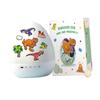 24TE 21 Slides Music Box Rechargeable Kid night Light 360 Rotating Lamp